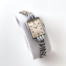 Load image into Gallery viewer, Vintage Ladies&#39; Silver-Tone Art Deco Bucherer Mechanical Watch
