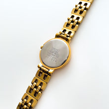 Load image into Gallery viewer, Vintage 1990s Gold-Plated Ladies&#39; Seiko Quartz Watch with Round Dial and Intricate Bracelet
