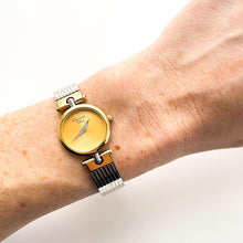 Load image into Gallery viewer, Vintage 1991 Two-Tone Christian Dior Ladies&#39; Quartz Watch with Round Gold Dial - Boxed
