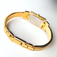 Load image into Gallery viewer, Vintage Gold-Plated Ladies&#39; Givenchy &#39;Millesime&#39; Bangle Quartz Watch with Rectangular Dial - Boxed
