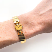 Load image into Gallery viewer, Vintage 1990s Gold-Plated Ladies&#39; Seiko Quartz Watch With Semi Bangle Bracelet
