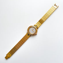 Load image into Gallery viewer, Vintage 1990s Gold-Plated Christian Dior 3051 Ladies&#39; Quartz Watch with Round Sector Dial
