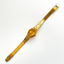 Load image into Gallery viewer, Vintage Gold-Plated Ladies&#39; Citizen Quartz Watch with Gold Dial and Integrated Bracelet
