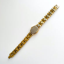 Load image into Gallery viewer, Vintage 1990s Gold-Plated Ladies&#39; Seiko Quartz Watch with White Dial and Intricate Bracelet - Boxed
