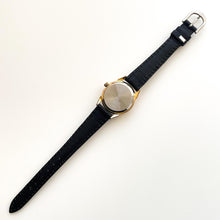 Load image into Gallery viewer, Vintage Ladies&#39; Constant Sun &amp; Moon Phase Quartz Watch with Black Leather Strap - Boxed
