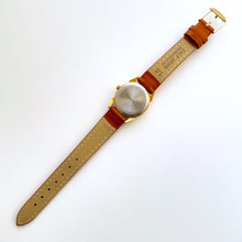 Load image into Gallery viewer, Vintage Constant Sun &amp; Moon Phase Quartz Watch with Light Brown Leather Strap
