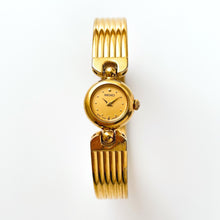 Load image into Gallery viewer, Vintage 1990s Gold-Plated Ladies&#39; Seiko Quartz Watch With Semi Bangle Bracelet
