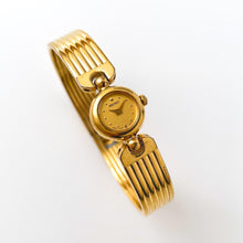 Load image into Gallery viewer, Vintage 1990s Gold-Plated Ladies&#39; Seiko Quartz Watch With Semi Bangle Bracelet
