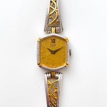 Load image into Gallery viewer, Vintage 1990s Two-Tone Ladies&#39; Seiko Quartz Watch With Intricate Bracelet
