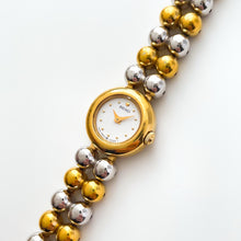 Load image into Gallery viewer, Vintage 1990s Two-Tone Ladies&#39; Seiko Quartz Watch With Beaded Bracelet
