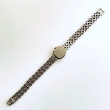 Load image into Gallery viewer, Vintage 1970s Silver-Tone Seiko Ladies&#39; Mechanical Watch with Octagon Dial and Intricate Bracelet
