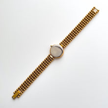 Load image into Gallery viewer, Vintage Ladies&#39; Gold-Plated Michel Herbelin Quartz Watch With Beaded Bracelet and Mother of Pearl Dial
