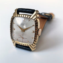 Load image into Gallery viewer, Ultra Rare 1952 Gruen &#39;Veri-Thin&#39; Mechanical Watch with Gold-Plated Sunburst Case
