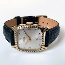 Load image into Gallery viewer, Ultra Rare 1952 Gruen &#39;Veri-Thin&#39; Mechanical Watch with Gold-Plated Sunburst Case
