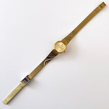 Load image into Gallery viewer, Vintage Ladies&#39; Gold-Tone Lorus Quartz Watch with Octagon Dial
