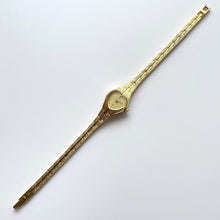 Load image into Gallery viewer, Vintage Ladies Sekonda Gold-Tone Watch with Heart Shaped Dial
