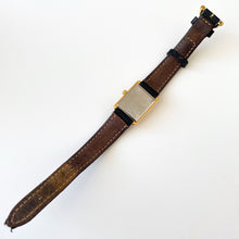 Load image into Gallery viewer, Ladies&#39; Maurice Lacroix Tank Style Quartz Watch With Gold-Plated Case and Leather Strap
