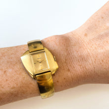 Load image into Gallery viewer, 1973 Asymmetrical Seiko Mechanical Watch with Gold-Tone Dial
