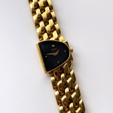 Load image into Gallery viewer, Rare 1992 Ladies&#39; Asymmetrical Gold-Tone Seiko Quartz Watch
