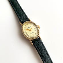 Load image into Gallery viewer, 1970s Ladies&#39; Sekonda Mechanical Watch with Leather Strap
