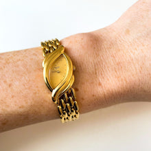 Load image into Gallery viewer, Rare 1993 Ladies&#39; Asymmetrical Gold-Tone Seiko Quartz Watch
