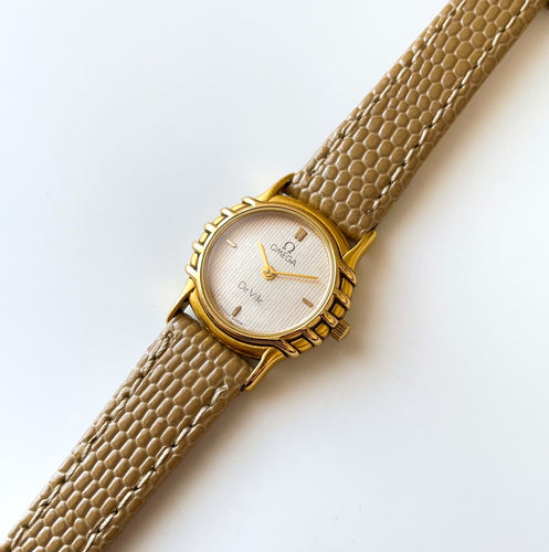 Tiny 1985 Omega De Ville Ladies' Vintage Quartz Watch