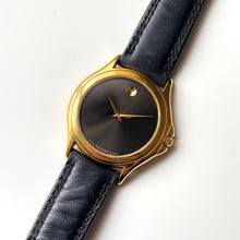 Load image into Gallery viewer, Gents/Unisex Movado Museum Quartz Watch With Black Leather Strap
