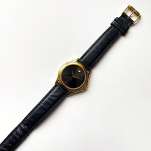 Load image into Gallery viewer, Gents/Unisex Movado Museum Quartz Watch With Black Leather Strap
