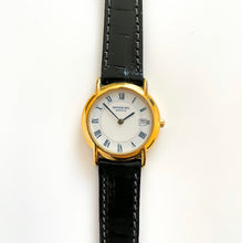 Load image into Gallery viewer, Ladies&#39; Gold-Plated Raymond Weil Quartz Watch with Leather Strap
