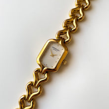 Load image into Gallery viewer, 1997 Ladies&#39; Gold-Plated Raymond Weil Quartz Watch with Leather Wallet
