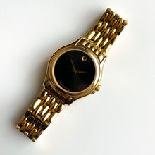 Load image into Gallery viewer, Ladies&#39; Movado Museum Quartz Watch With Gold-Plated Bracelet
