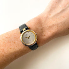 Load image into Gallery viewer, Vintage Ladies&#39; Lanvin Watch with Black Leather Strap
