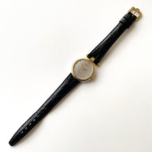 Load image into Gallery viewer, Vintage Ladies&#39; Lanvin Watch with Black Leather Strap
