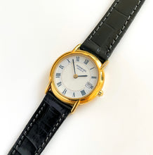 Load image into Gallery viewer, Ladies&#39; Gold-Plated Raymond Weil Quartz Watch with Leather Strap
