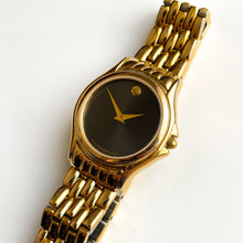 Load image into Gallery viewer, Ladies&#39; Movado Museum Quartz Watch With Gold-Plated Bracelet
