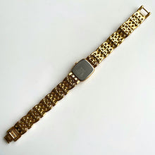 Load image into Gallery viewer, Thin 1990 Gold-Plated Ladies&#39; Seiko Quartz Watch
