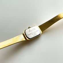 Load image into Gallery viewer, Tiny Ladies&#39; Gold-Tone Everite Quartz Watch with Rectangular Dial
