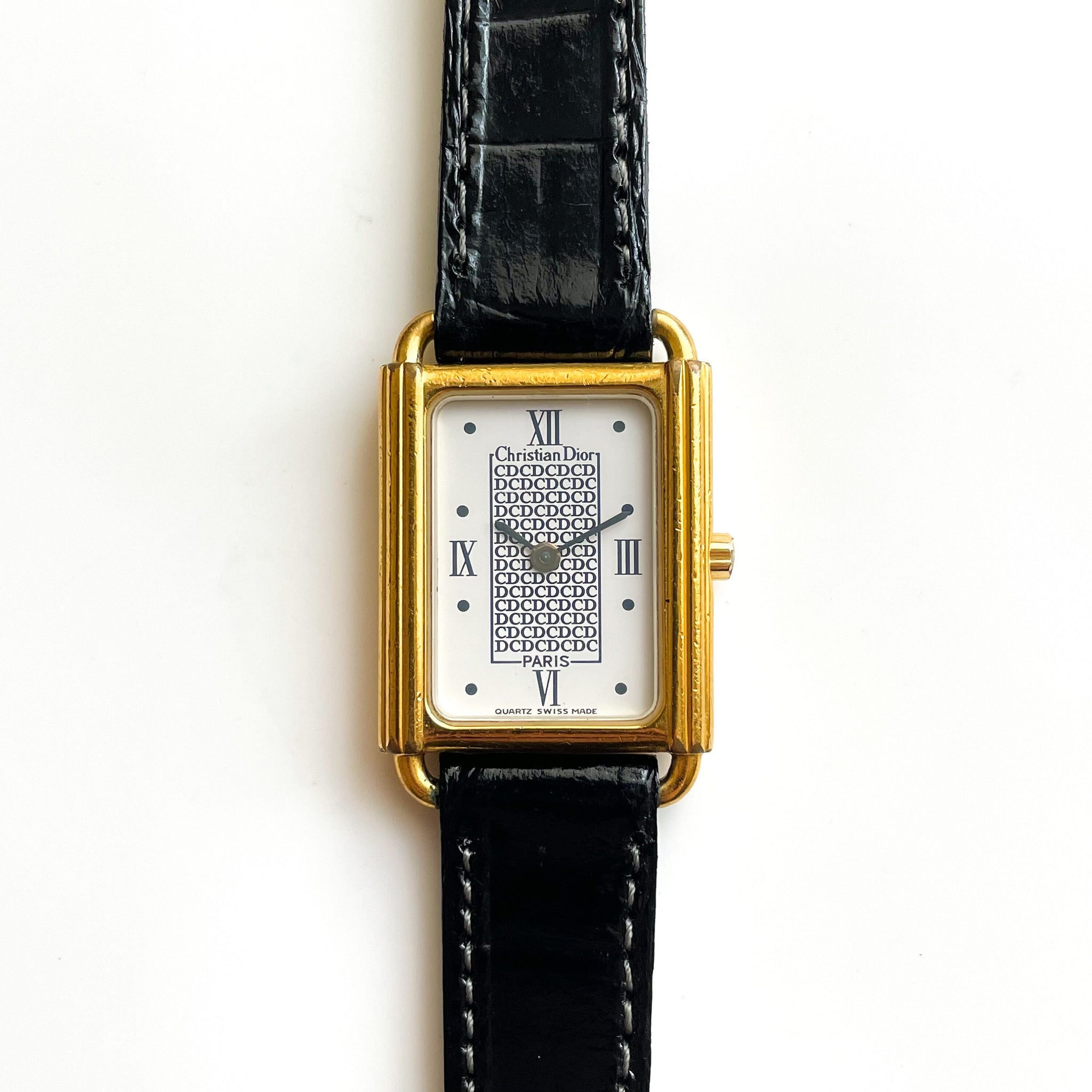 Vintage Christian Dior Gold-Plated Ladies' Quartz Watch