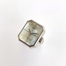 Load image into Gallery viewer, 1975 Ladies&#39; Silver-Tone Seiko Mechanical Ring Watch
