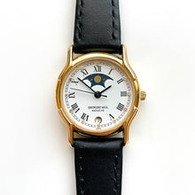 Load image into Gallery viewer, Rare Ladies&#39; 90s Raymond Weil Moon Phase Quartz Watch
