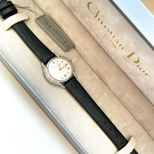 Load image into Gallery viewer, Vintage Boxed Christian Dior Silver-Tone Ladies&#39; Quartz Watch
