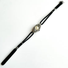 Load image into Gallery viewer, Vintage Swissmobile Ladies&#39; Mechanical Silver Watch with Cordette Strap
