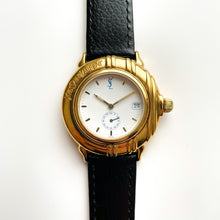 Load image into Gallery viewer, Vintage Yves Saint Laurent Gold-Plated Unisex Quartz Watch
