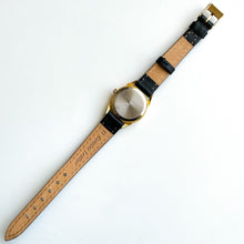 Load image into Gallery viewer, Vintage Constant Sun &amp; Moon Phase Watch with Black Leather Strap
