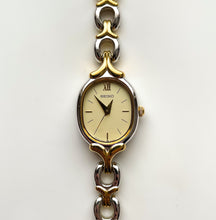 Load image into Gallery viewer, Thin 1990 Duo-Tone Ladies&#39; Seiko Quartz Watch
