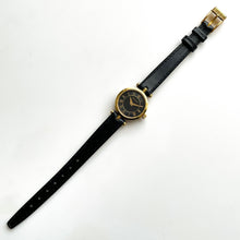 Load image into Gallery viewer, Vintage 1990 Ladies&#39; Gucci Stack Watch with Black Dial
