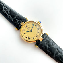 Load image into Gallery viewer, Cartier Must Vendome Vermeil - Gold-Plated Silver 925 with Champagne Dial
