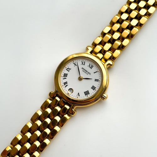 Ladies' Gold-Plated Raymond Weil Quartz Watch