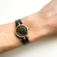 Load image into Gallery viewer, Vintage 1990 Ladies&#39; Gucci Stack Watch with Black Dial
