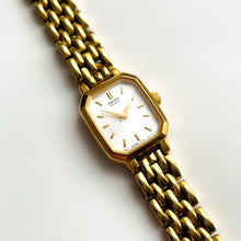 Load image into Gallery viewer, Thin 1990s Gold-Plated Ladies&#39; Seiko Quartz Watch
